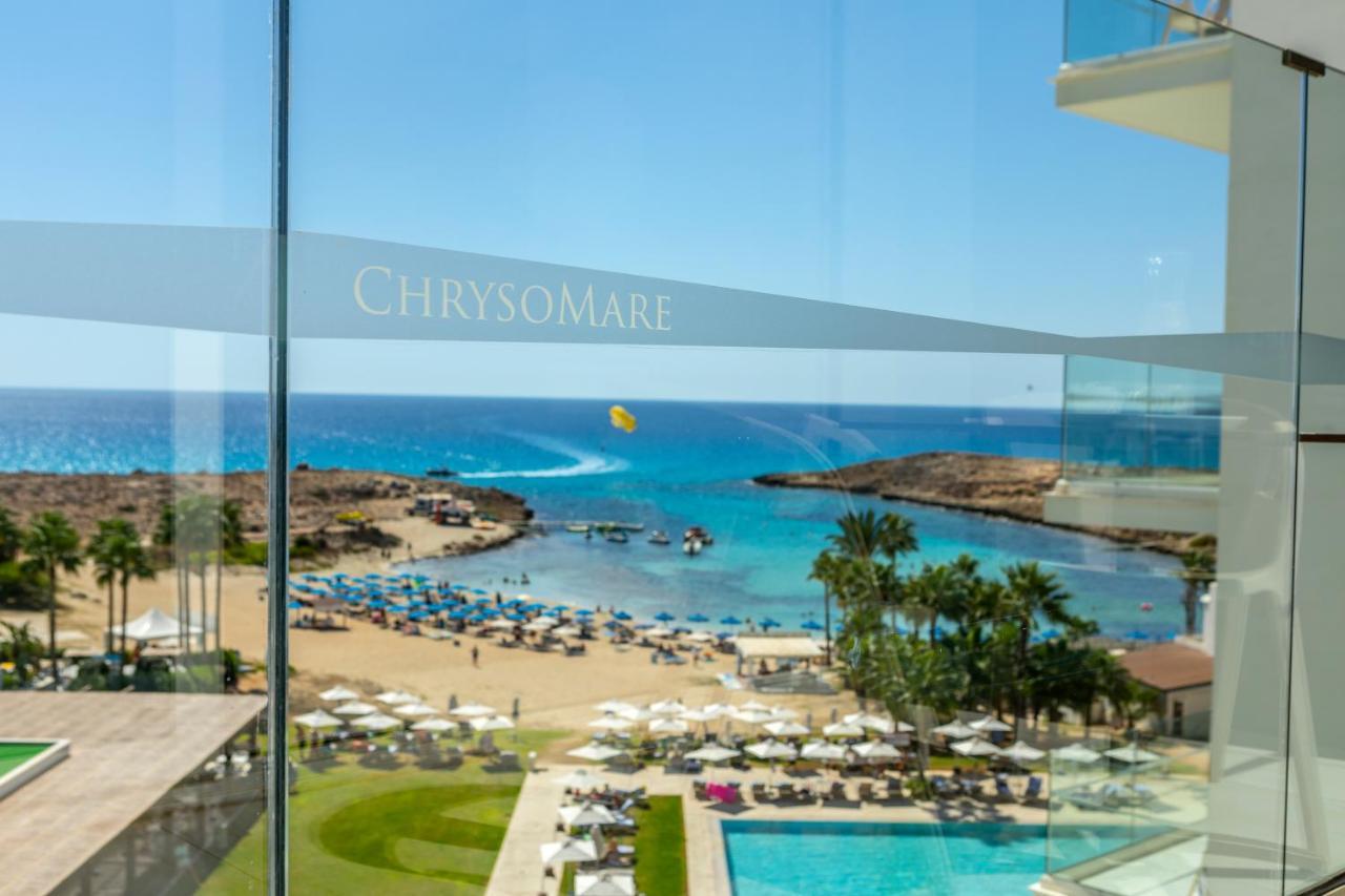 Chrysomare Beach Hotel & Resort Agia Napa Buitenkant foto